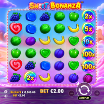 Roby Casino - Sweet Bonanza Slot Game - Tumble Wins and Multipliers
