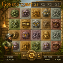 Roby Casino - Gonzo's Quest Slot Game - Avalanche Wins